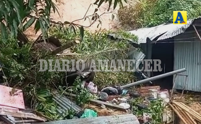 Familia entera salva de morir sepultada