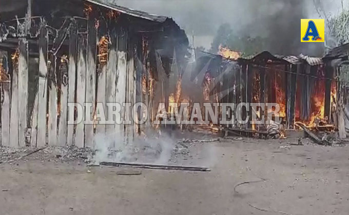 Voraz incendio reduce a cenizas precaria vivienda - Noticias en Social ...