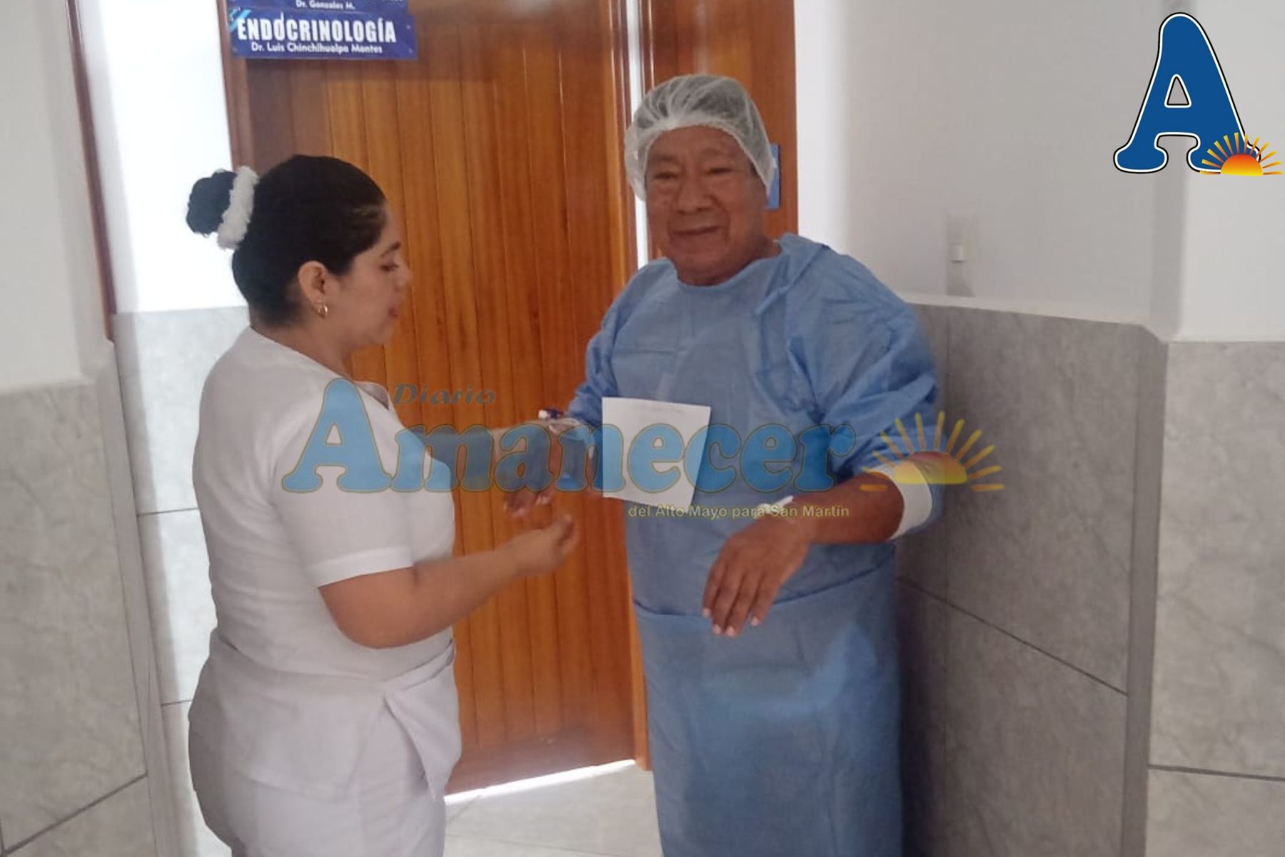 PACIENTE DE AVANZADA EDAD RECUPERA LA VISTA