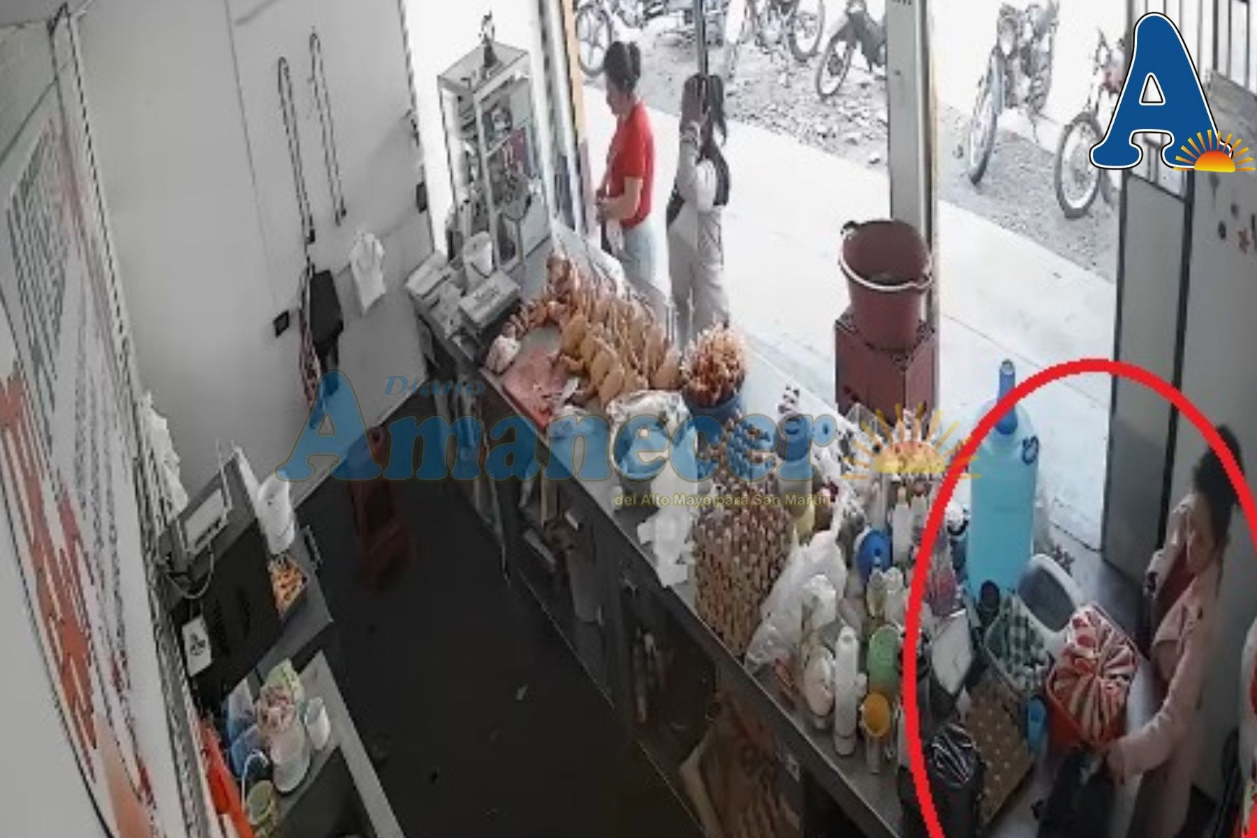 MUJER ROBA CARTERA CON DINERO Y EQUIPO CELULAR