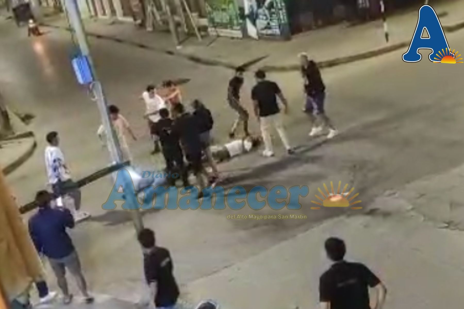 PELEA CAMPAL DEJA 2 HERIDOS
