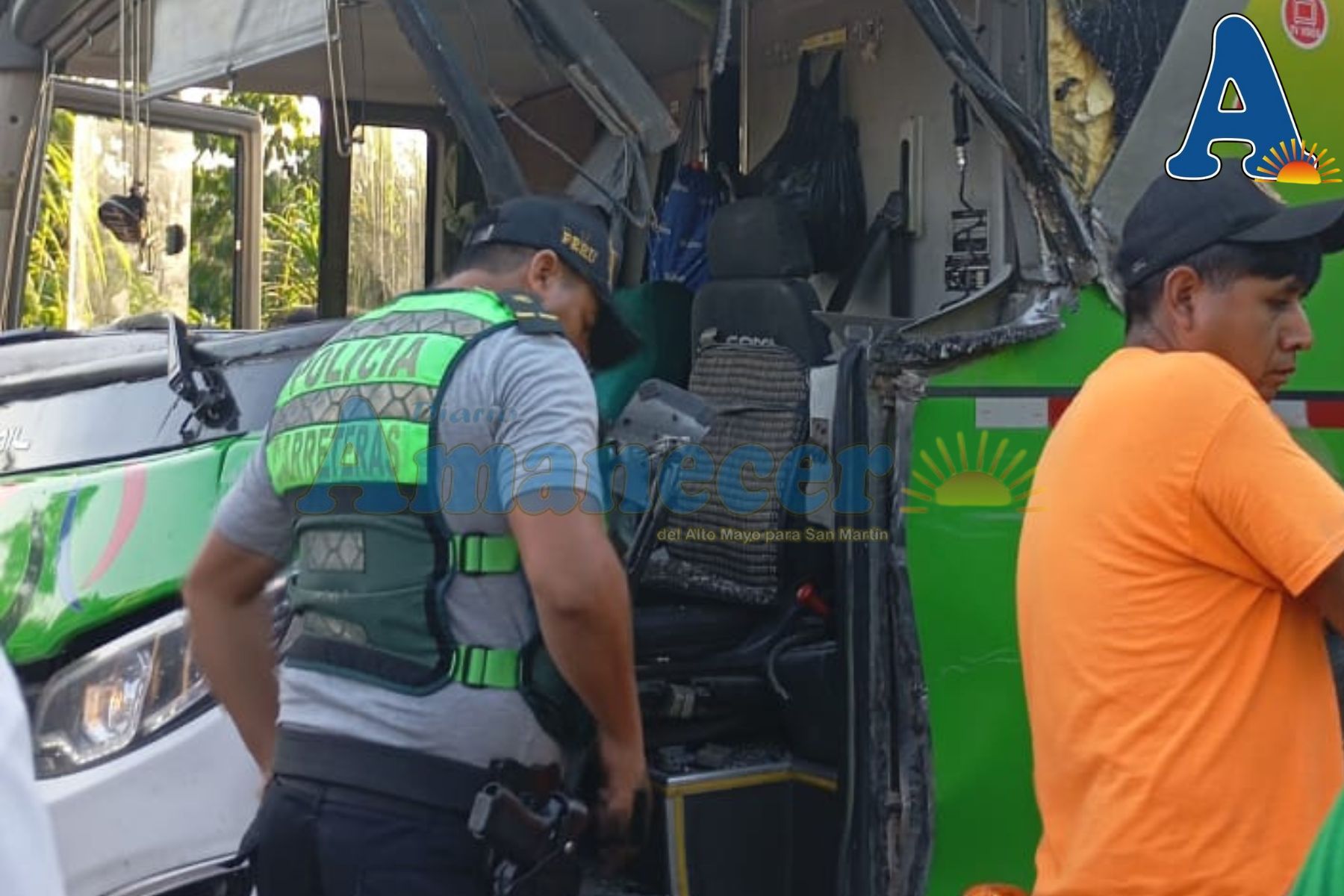 ACCIDENTE EN LA RUTA YURIMAGUAS-LIMA