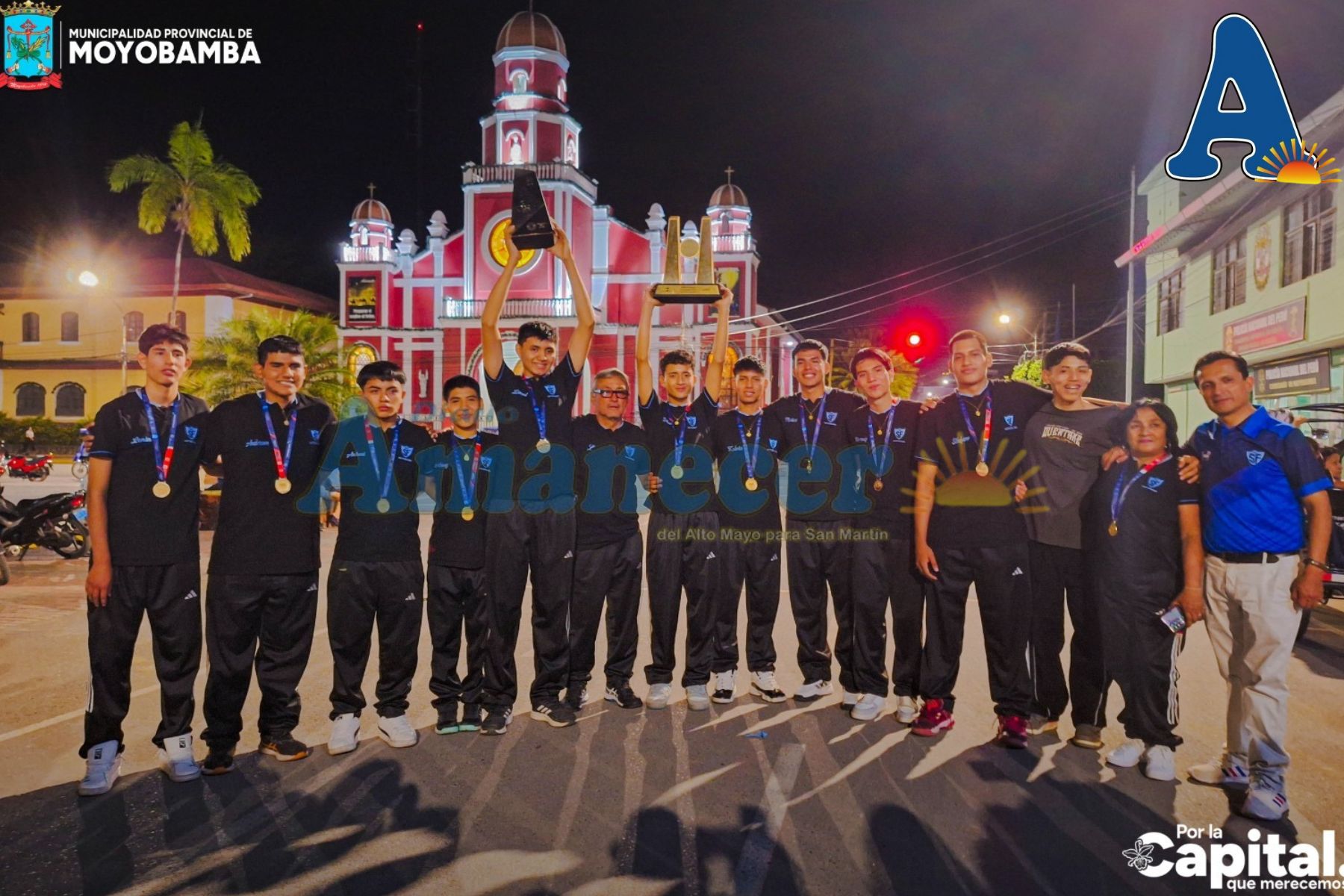 CAMPEONES DE VÓLEY FUERON HOMENAJEADOS