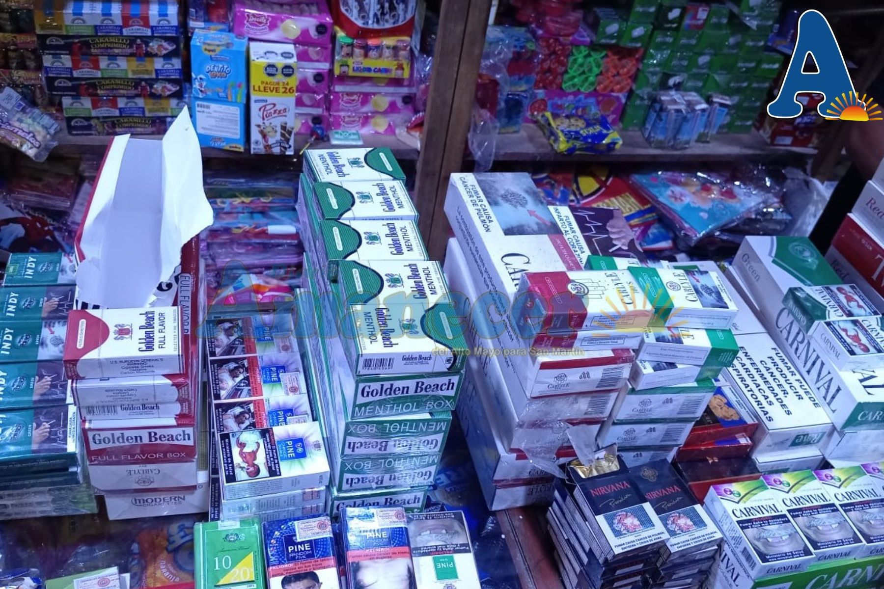 INCAUTAN MÁS DE 8,500 CIGARRILLOS