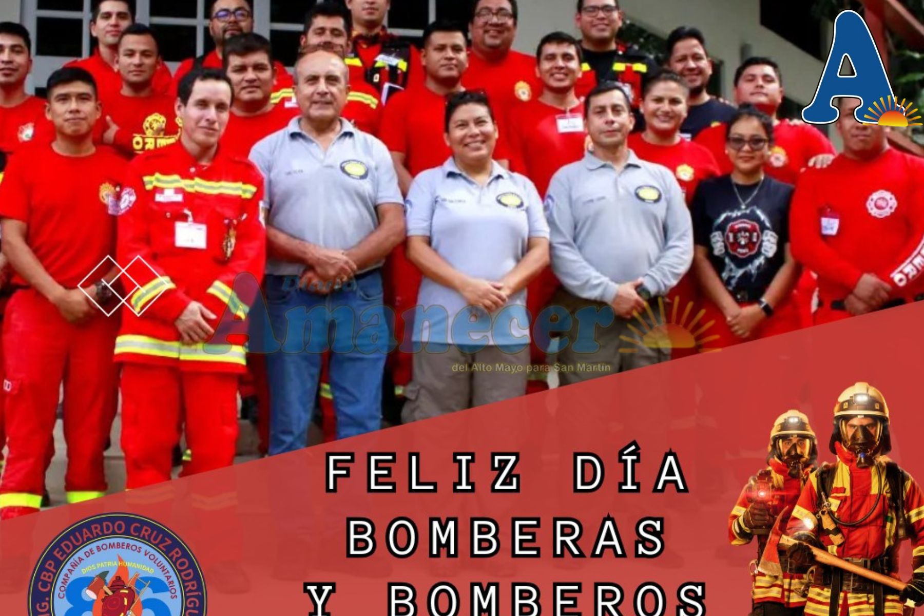 BOMBEROS DE SM CELEBRARON SU DÍA
