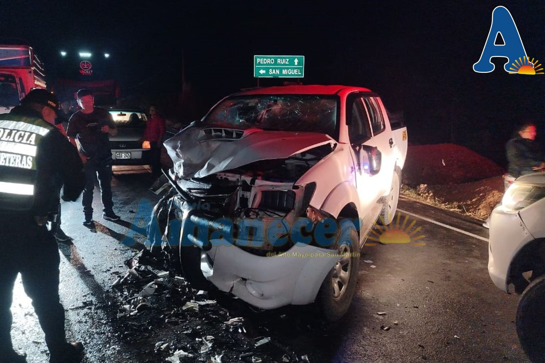 ACCIDENTE EN LA CARRETERA FBT DEJA VARIOS HERIDOS