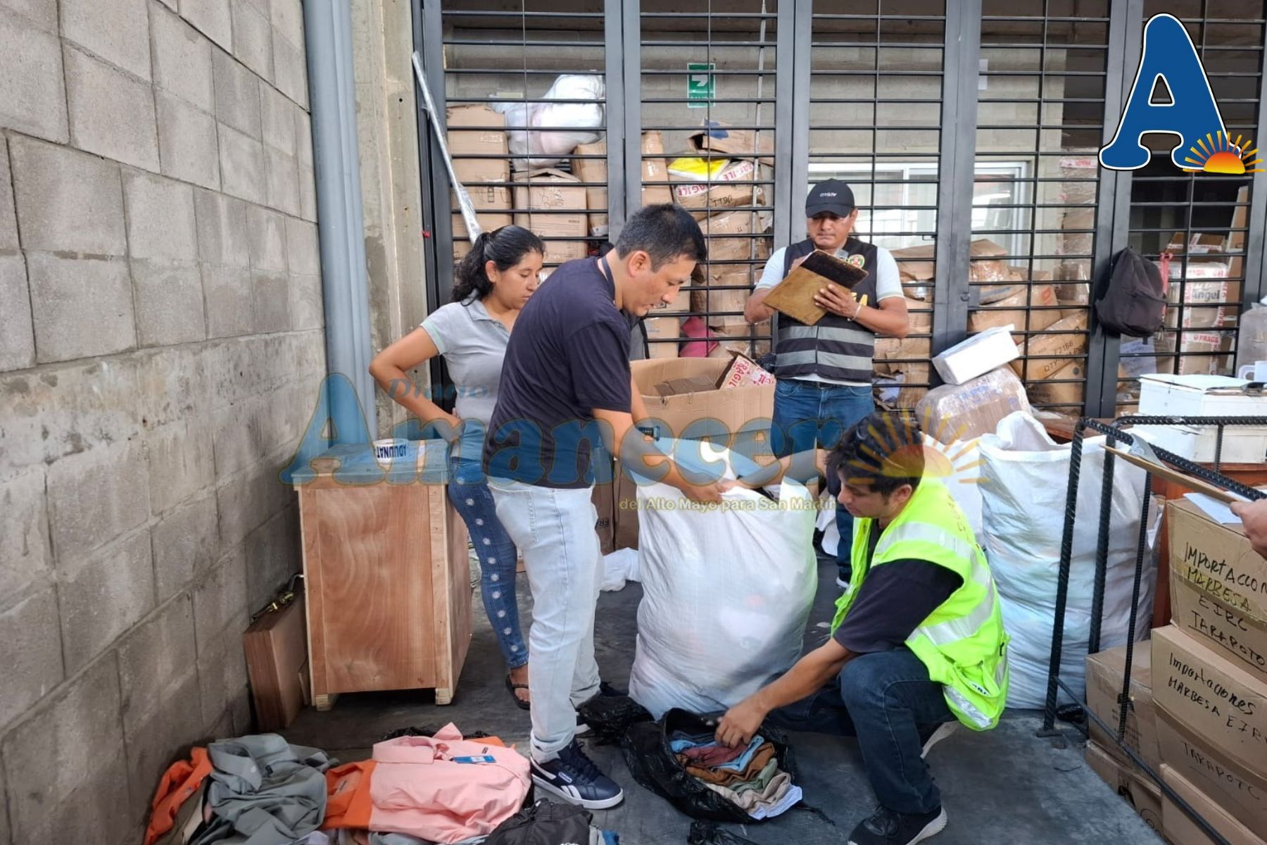 INCAUTAN ROPA DE CONTRABANDO