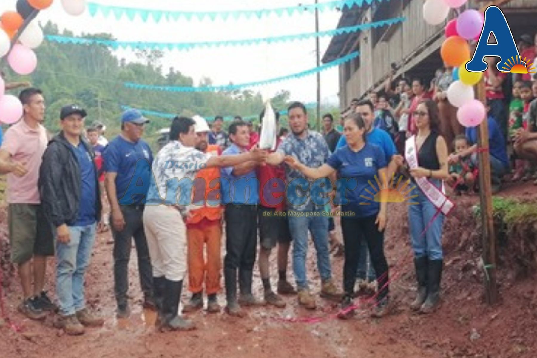 MDS INAUGURA TROCHA CARROSABLE