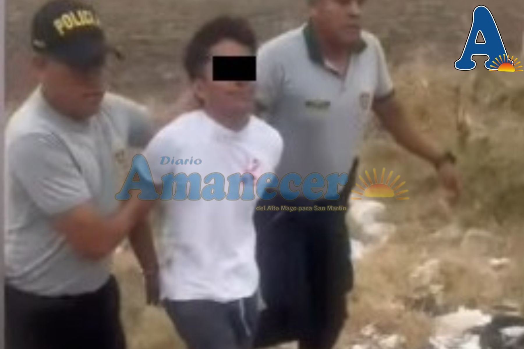 POLICÍA CAPTURA A UN PRESUNTO DELINCUENTE