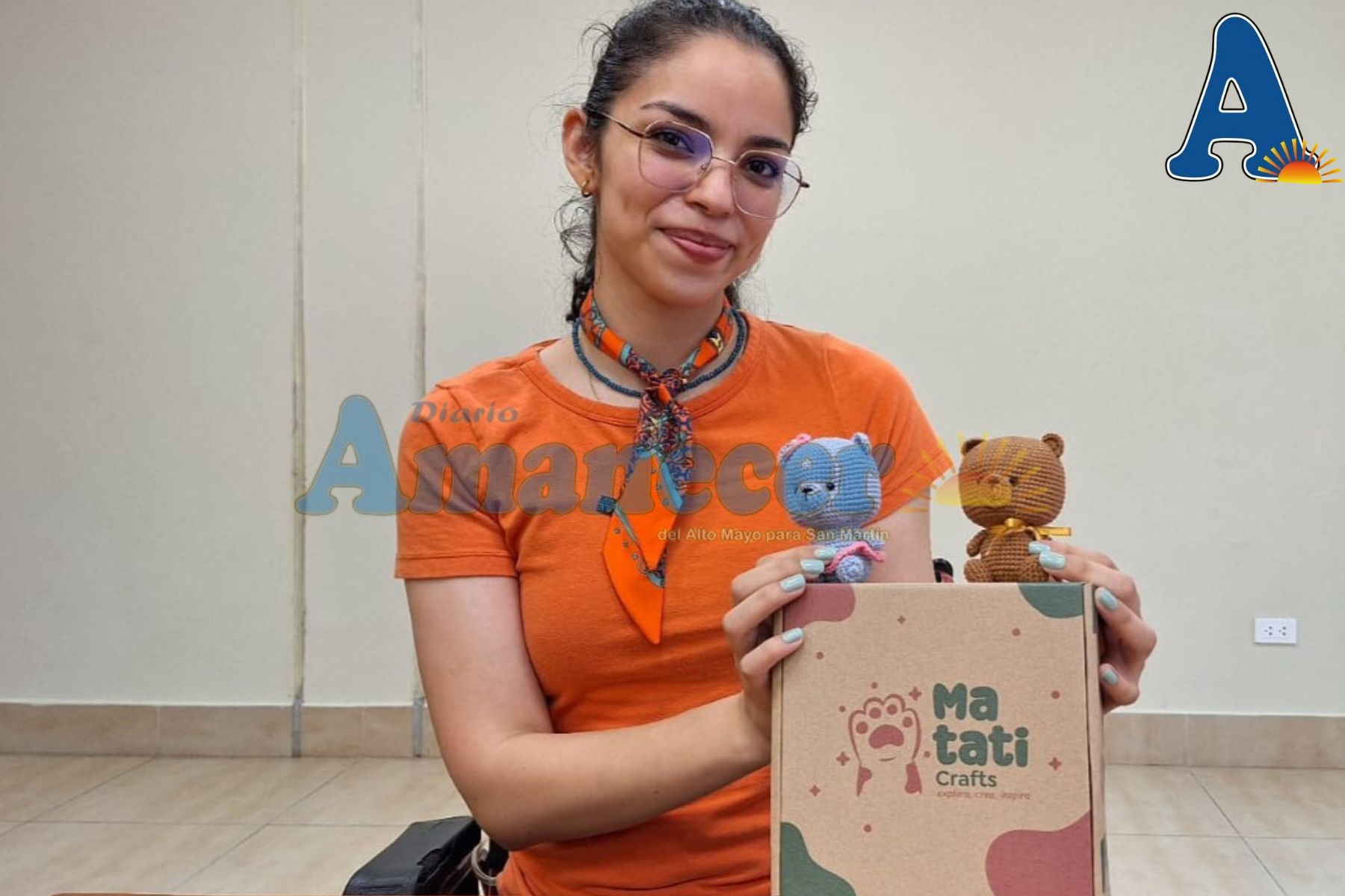 LA HISTORIA DE UNA JOVENQUE SANA CON AMIGURUMIS