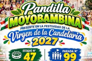 Pandilla moyobambina confirma participación
