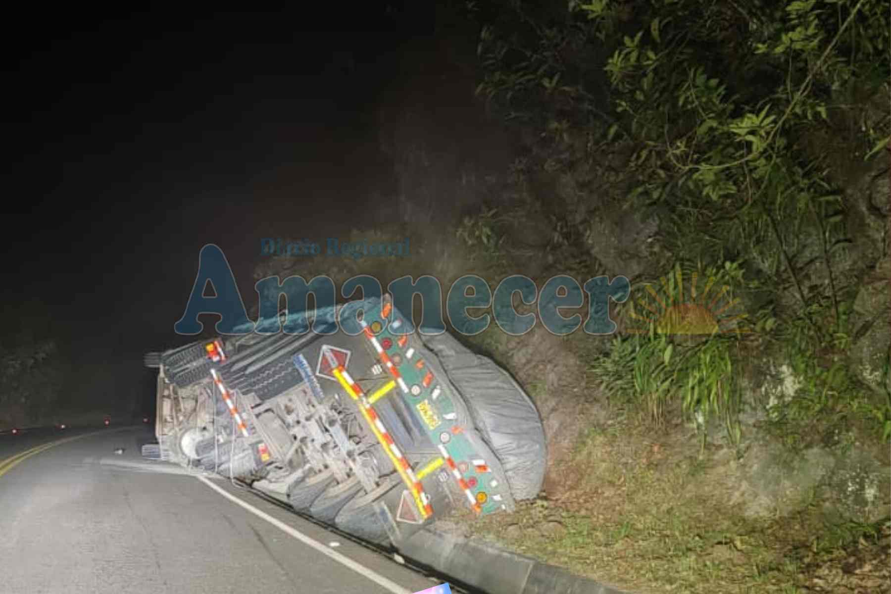 Conductor salvó de morir tras aparatoso accidente